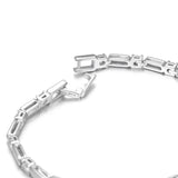 Bar Link Moissanite Bracelet