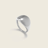 925 sterling silver bold dome shaped ring
