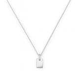 Engraved Initial Necklace