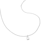 Engraved Initial Necklace