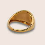 Gold dome ring
