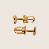Screw back heart studs