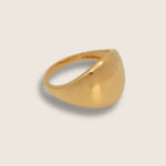 Gold dome ring