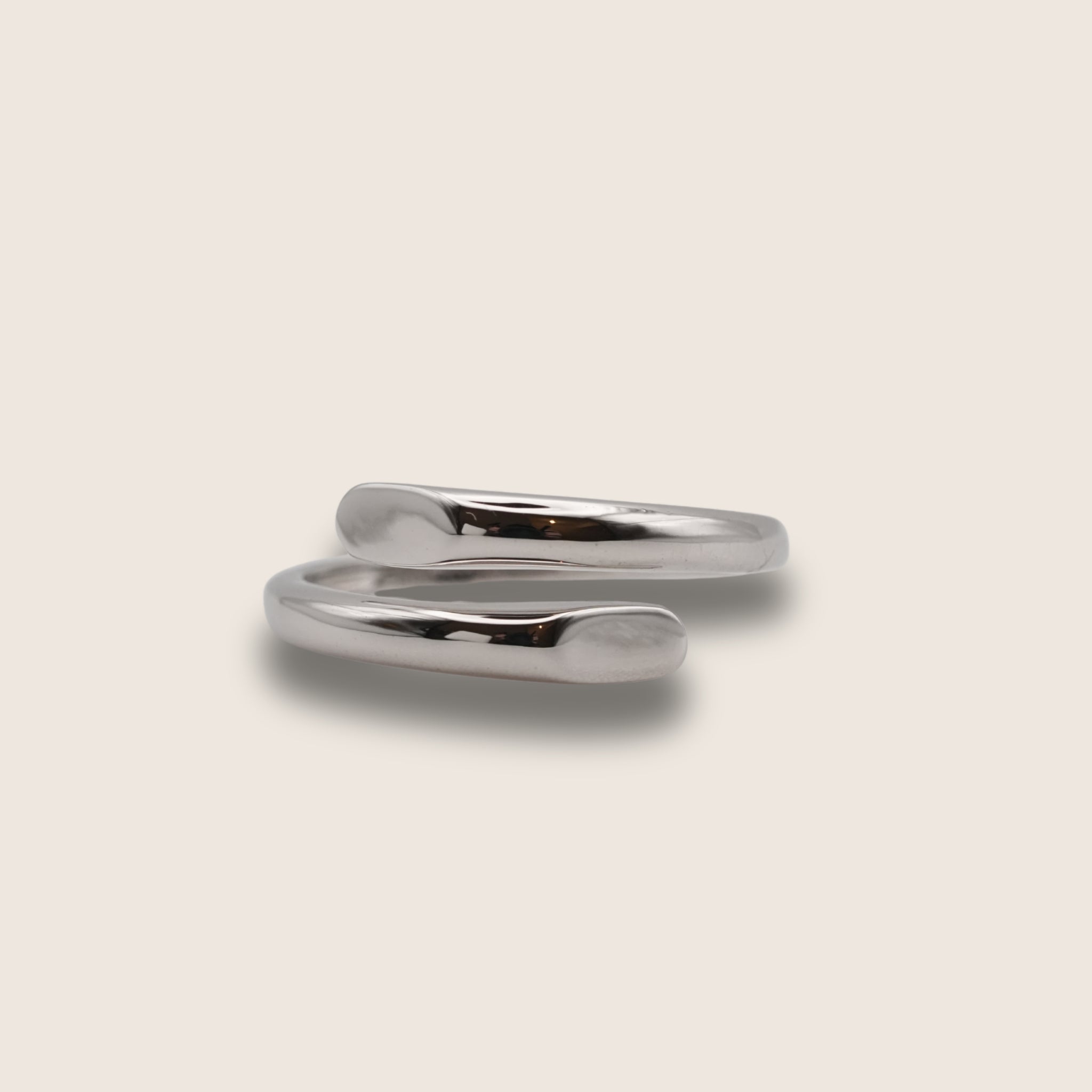 Silver stacking ring
