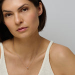 Diamond stud earrings with matching diamond pendant necklace- perfect for gifting