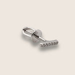 Screw back diamond studs