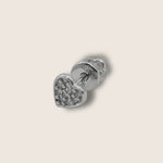 Silver earrings